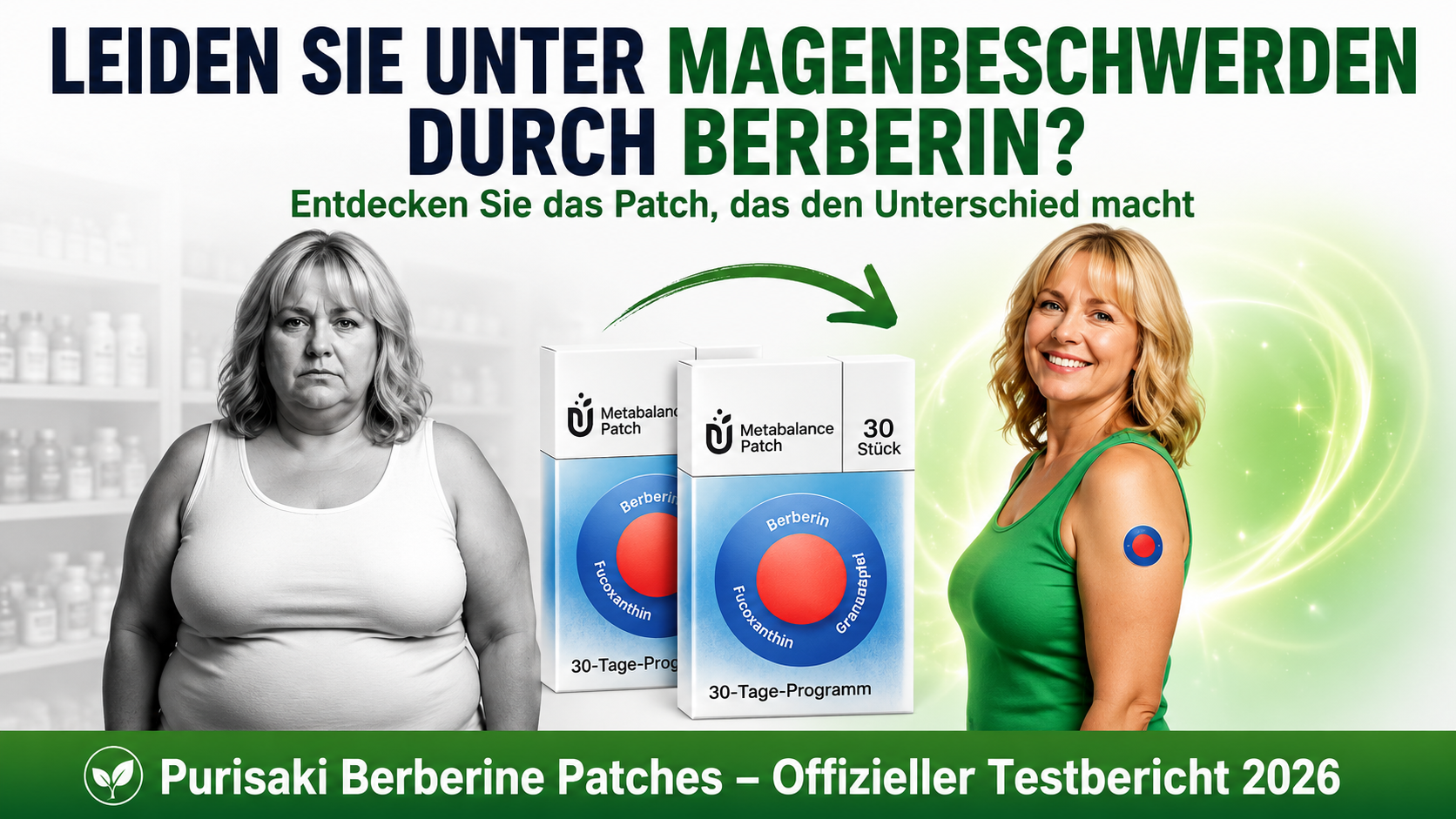 Purisaki Berberine Patches Test Deutschland 2026
