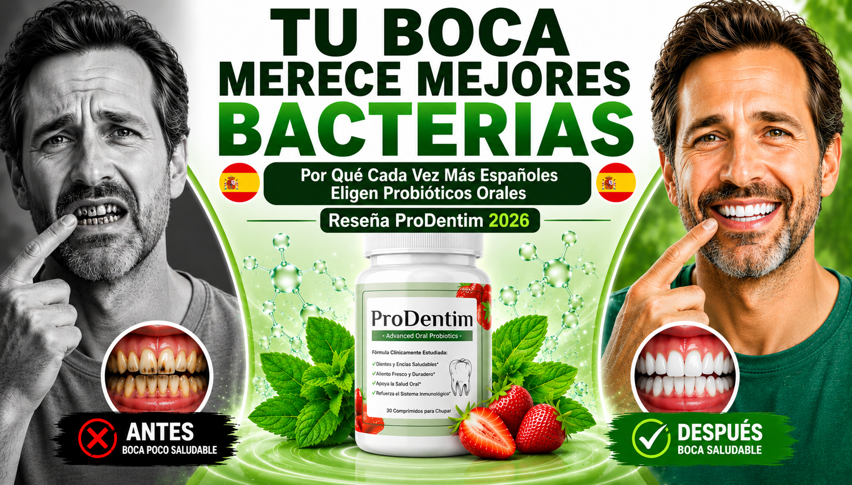 ProDentim Opiniones España 2026 — ¿Estafa o Real?