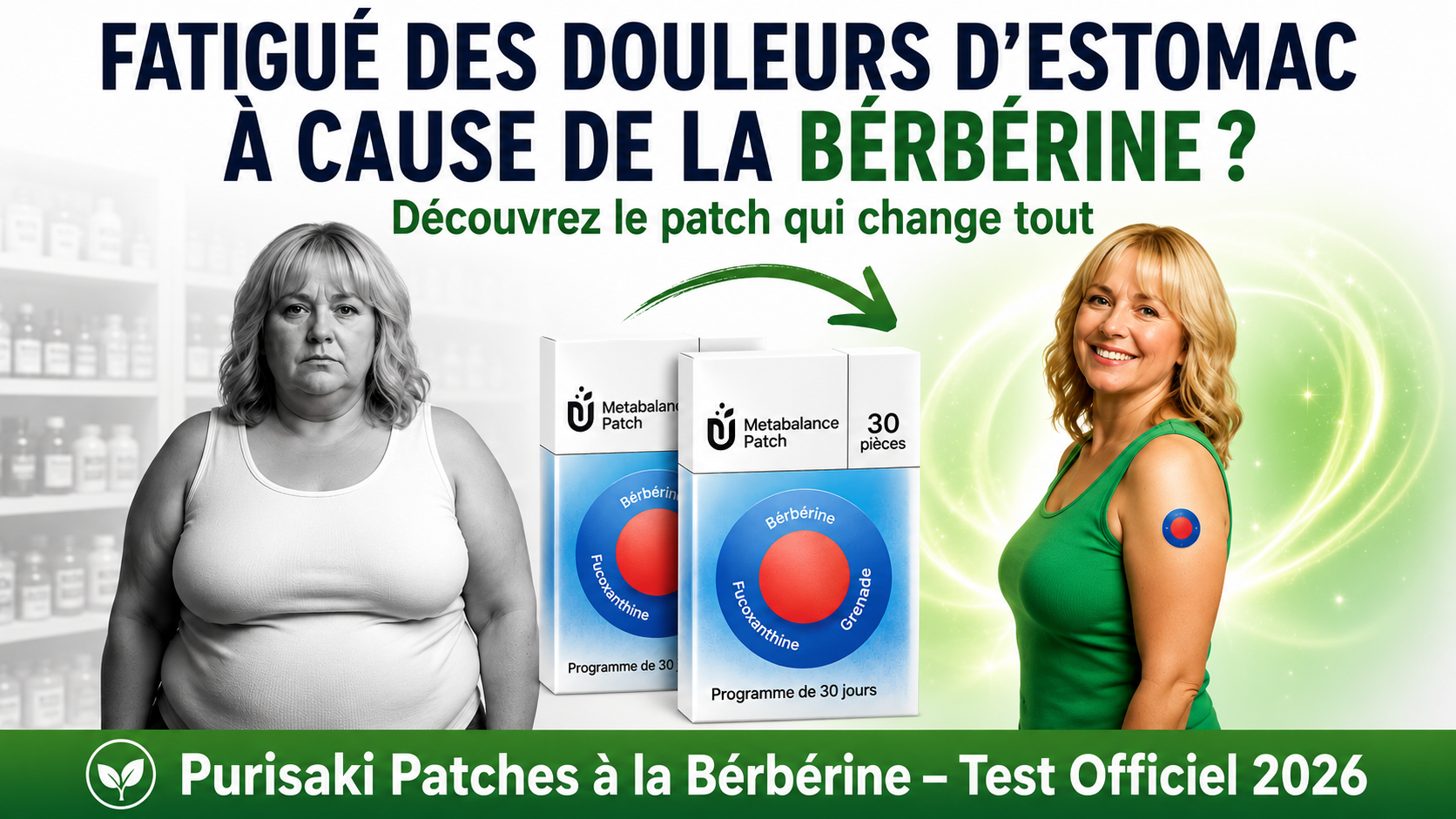 Purisaki Berberine Patches Avis France 2026