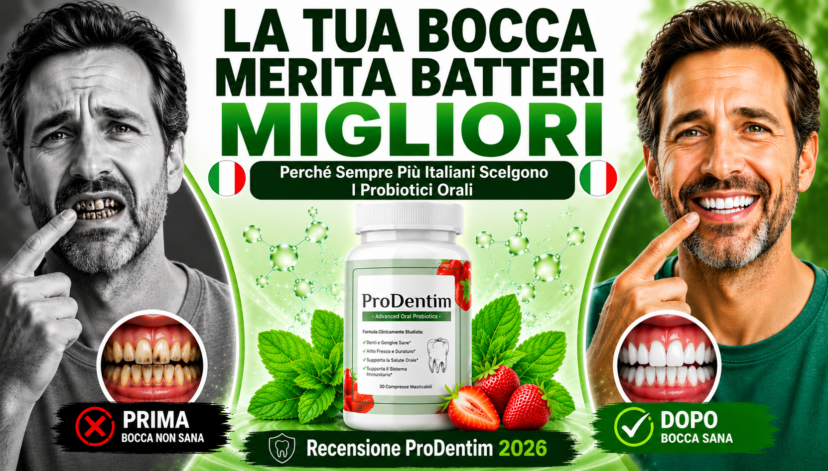 ProDentim Recensioni Italia 2026 — Truffa o Originale?