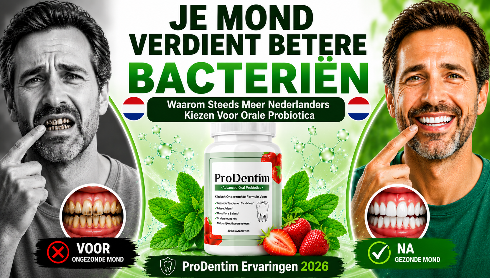 ProDentim Ervaringen Nederland 2026 — Betrouwbaar of Oplichting?