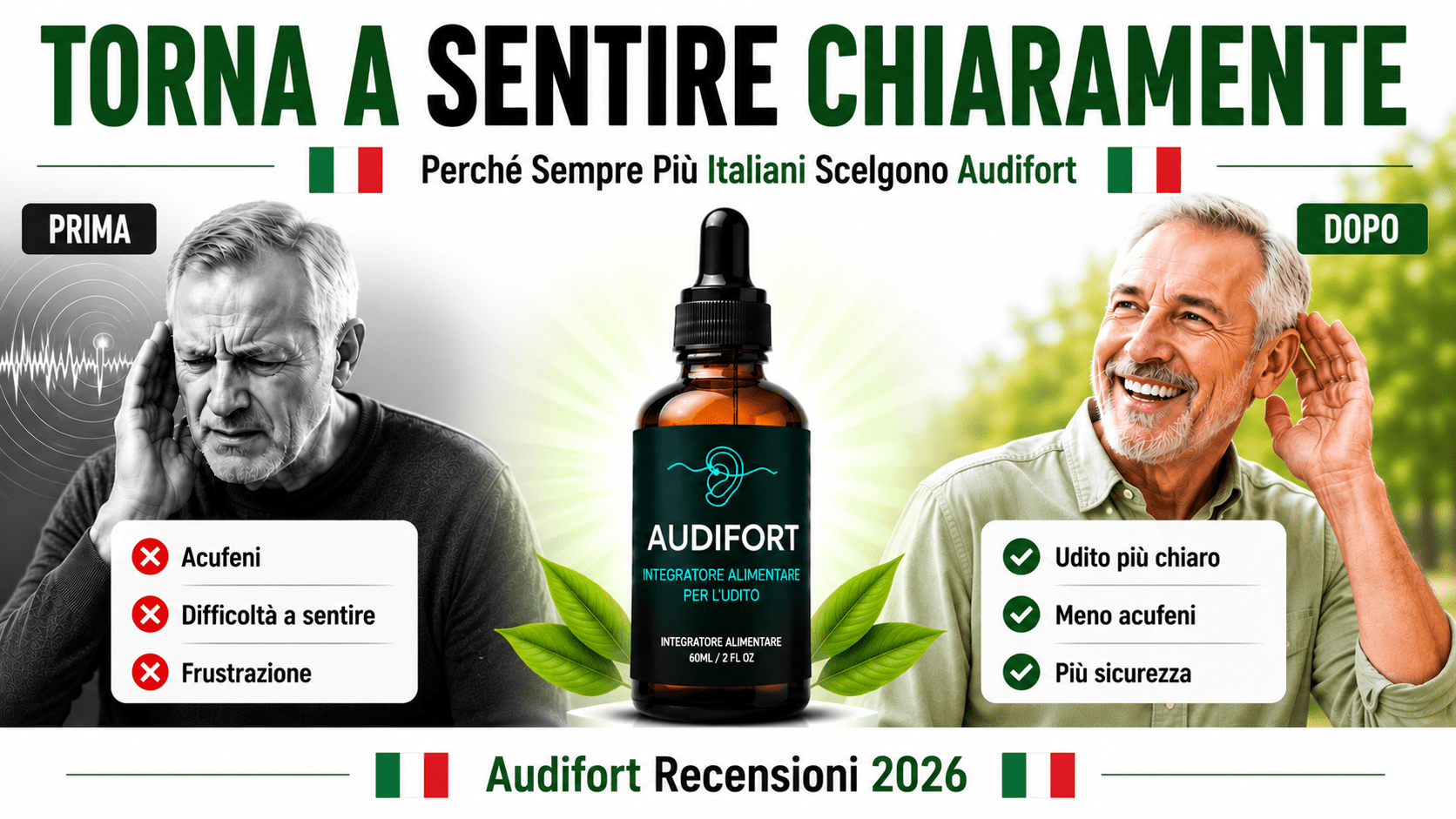 Audifort Recensioni 2026 — Truffa o Originale?