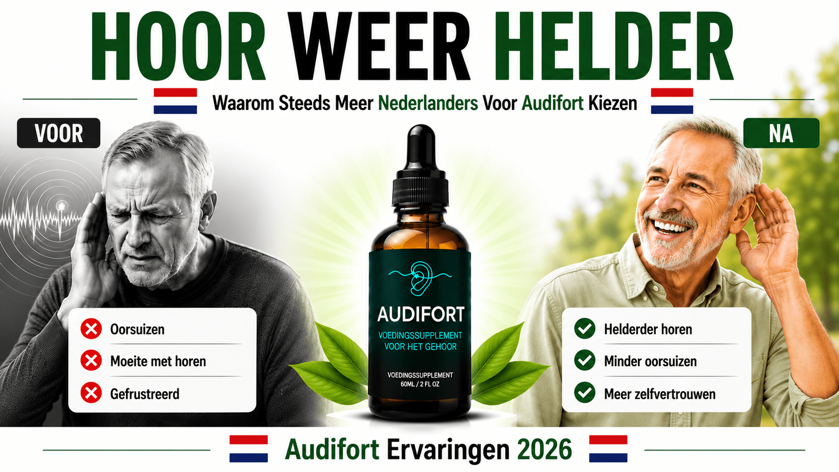 Audifort Ervaringen 2026 — Betrouwbaar of Oplichting?