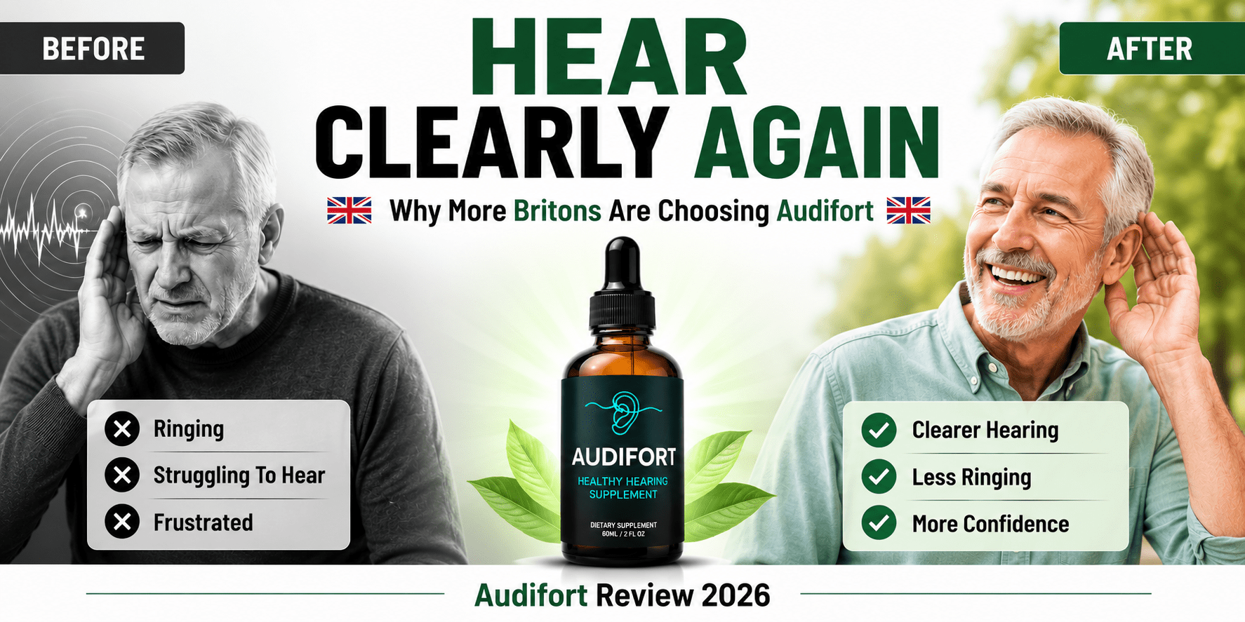 Audifort UK Review 2026 — Scam or Legit?