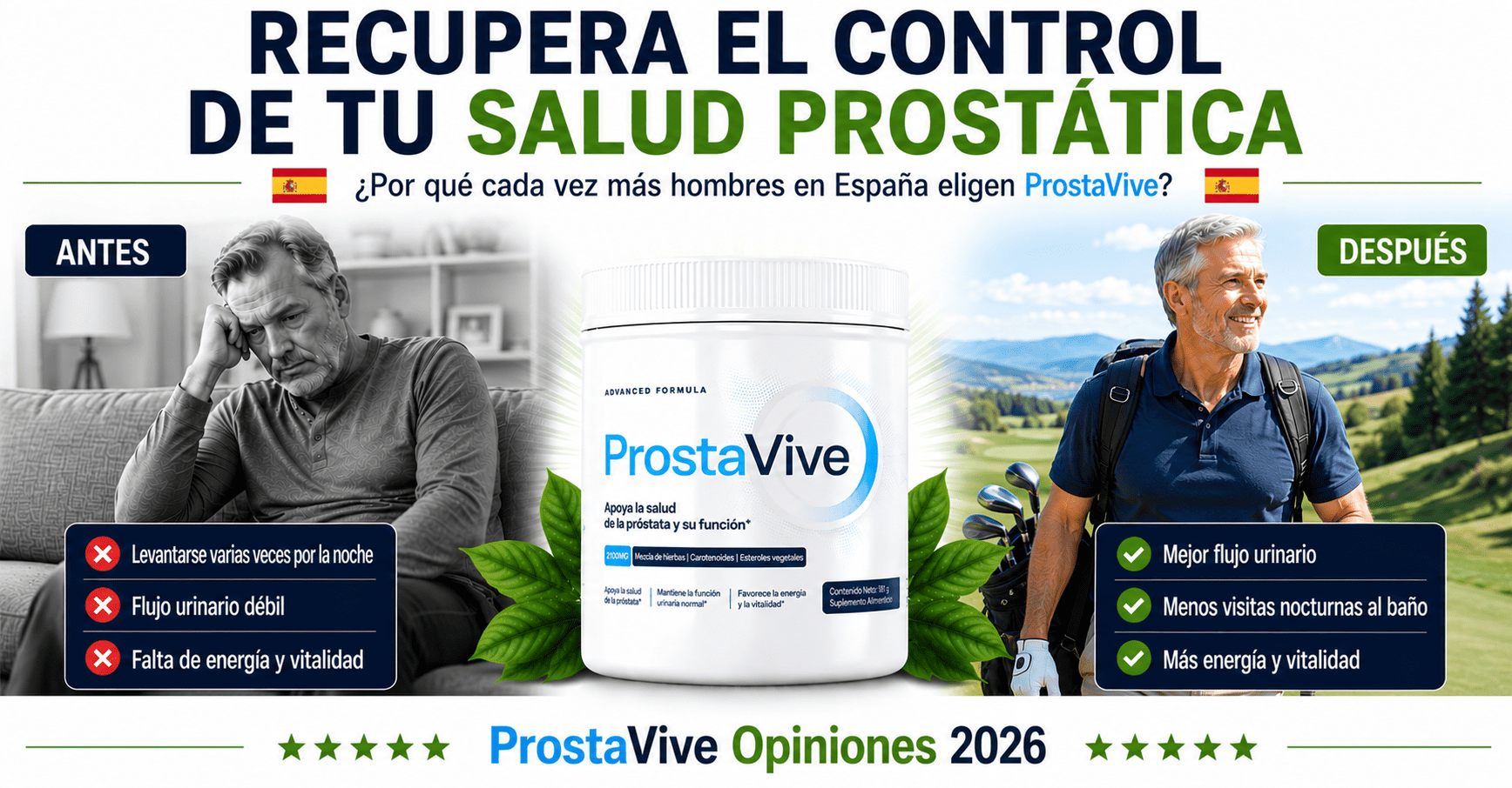 ProstaVive Opiniones 2026 — ¿Funciona Realmente?