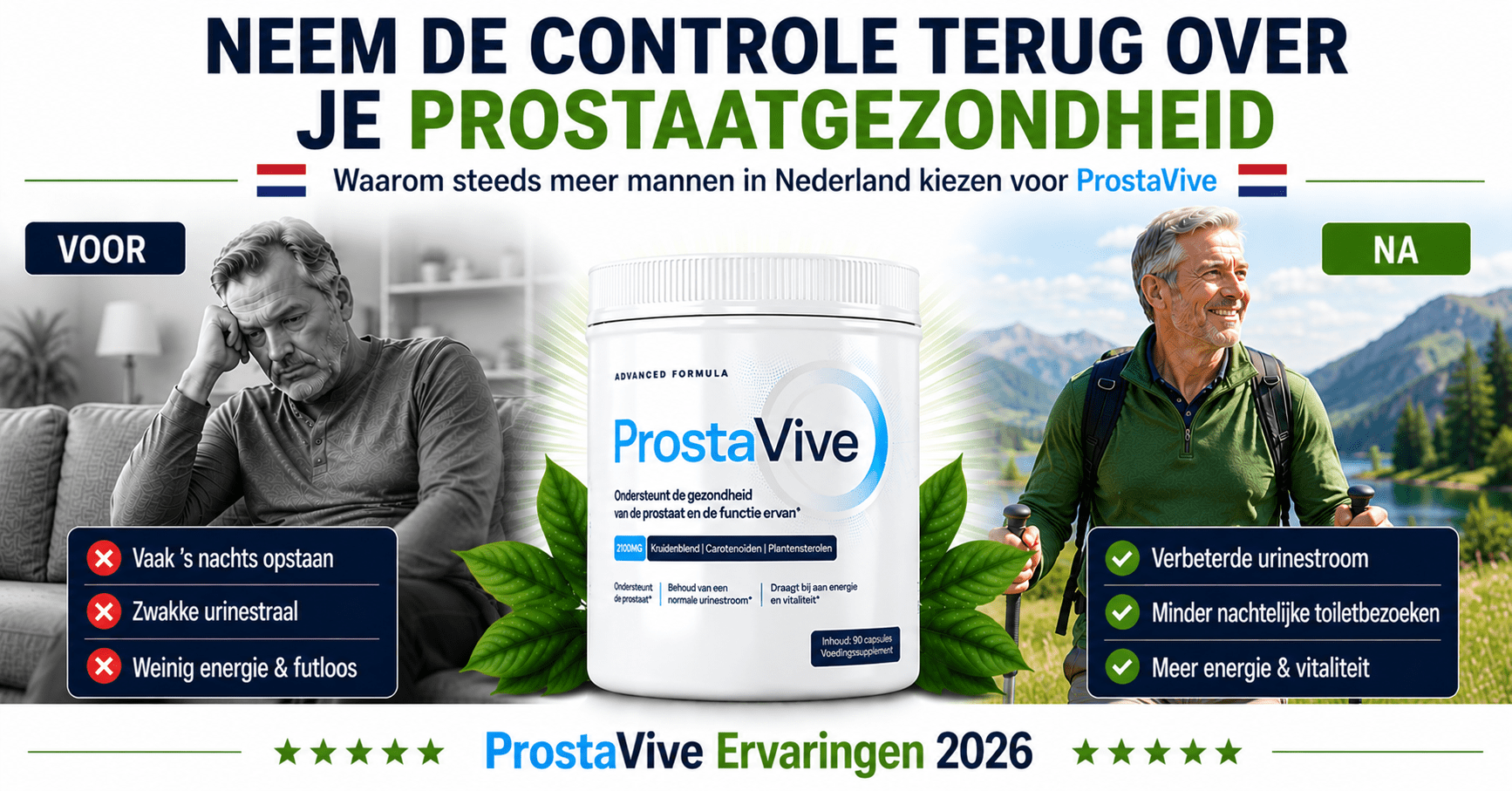 ProstaVive Ervaringen 2026 — Werkt Het Echt?